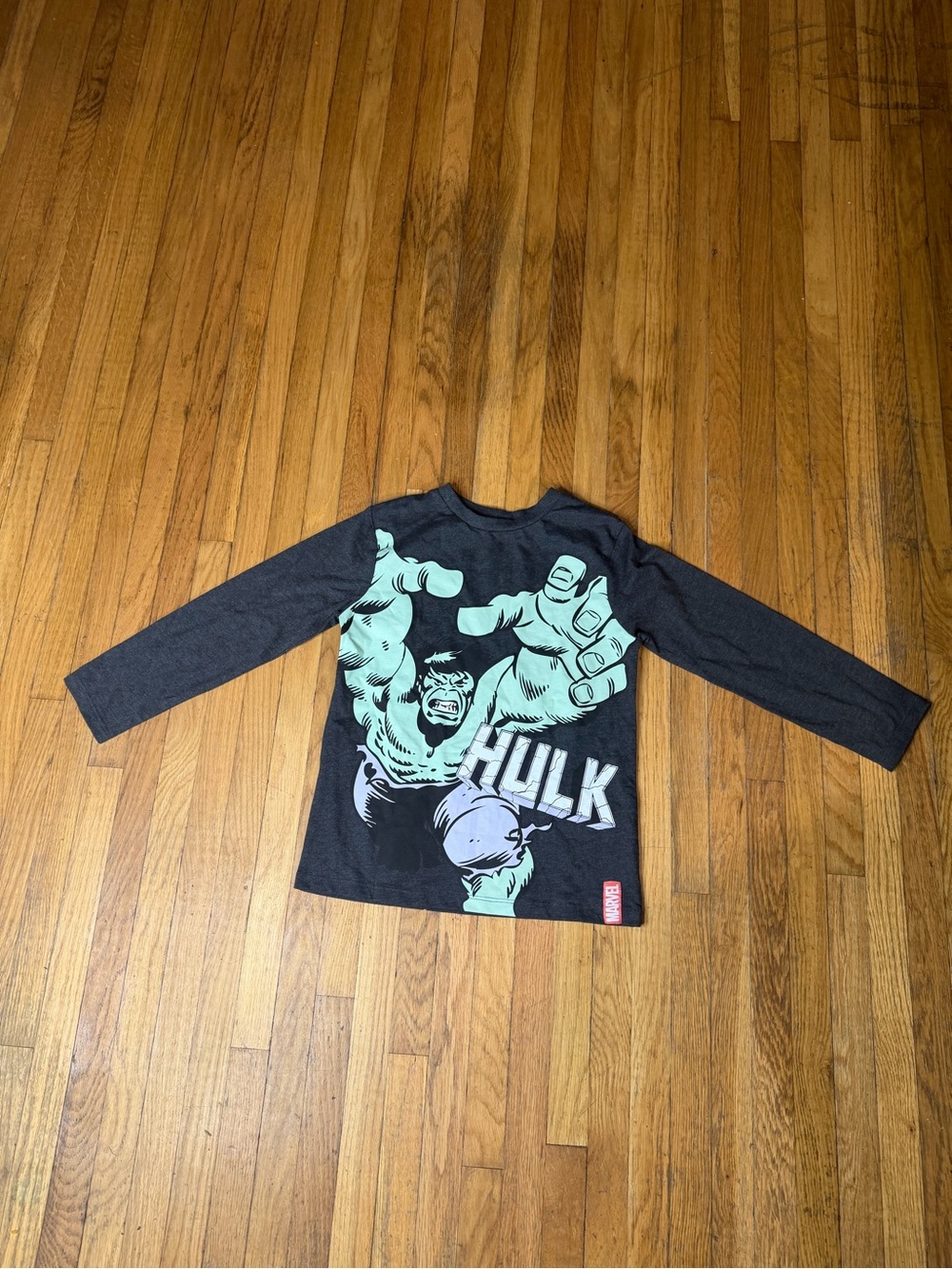 George X Marvel 5/6 Hulk Long sleeved graphic tee